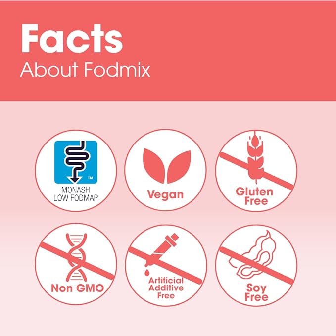 Intoleran Fodmix (Quatrase) Digestive Enzymes - 108 Capsules | Highly Dosed Supplement for FODMAP Intolerance | Helps Digest Lactose and Complex Carbohydrates | Pure &amp Vegan | Low FODMAP