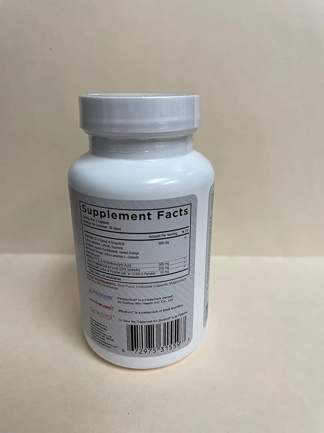 Core Nutritionals Sear Thermogenic &amp Recomposition Agent | Non Stim Fat Burner | Weight Management Support | with Paradoxine Grains of Paradise | 84 Vegetable Capsules