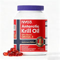 NYO3 Pure Antarctic Krill Oil Omega 3 Supplement 56% Phospholipids for Maximum Nutrient Delivery Upgraded Fish Oil with Choline &amp Antioxidant Astaxanthin for Heart Brain No Fishy Burps 90 Soft