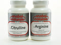 Anabol Naturals Nitric Oxide (N.O.) Stack: L-Arginine 100 gm Powder and L-Citrulline 100 gm Powder
