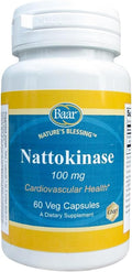 Baar Nattokinase 100 mg 60 Veg Capsules