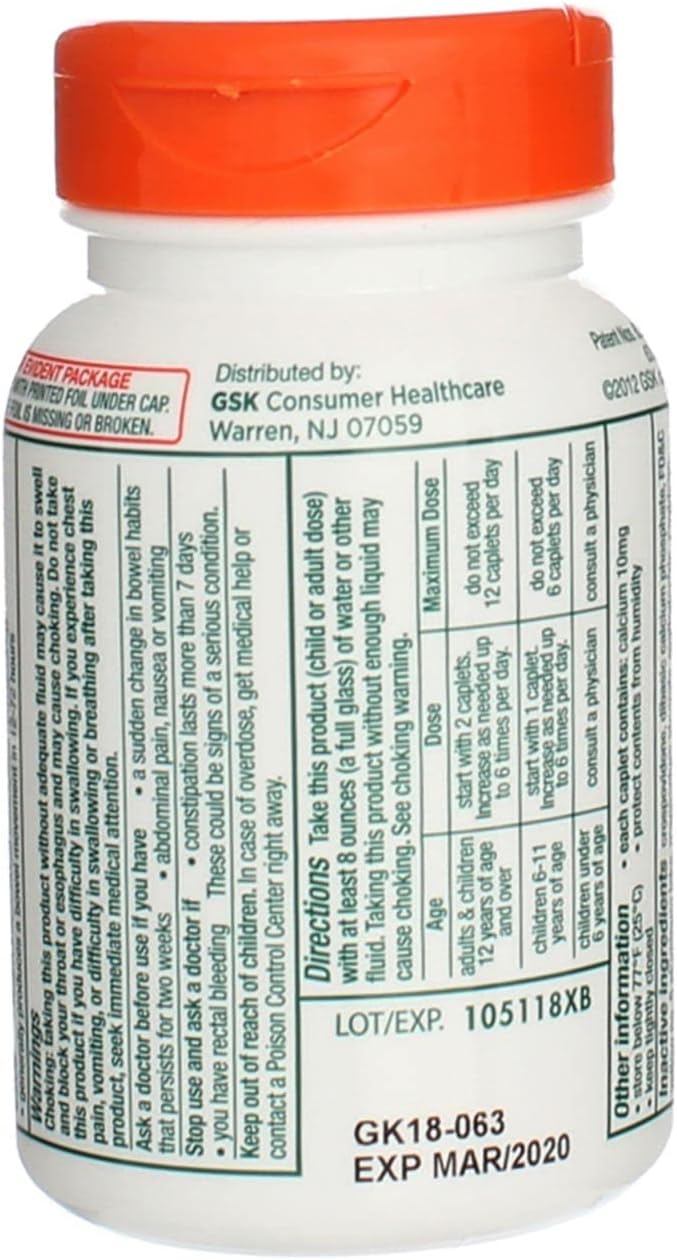 Citrucel Caplets 100 Caplets (Pack of 7)