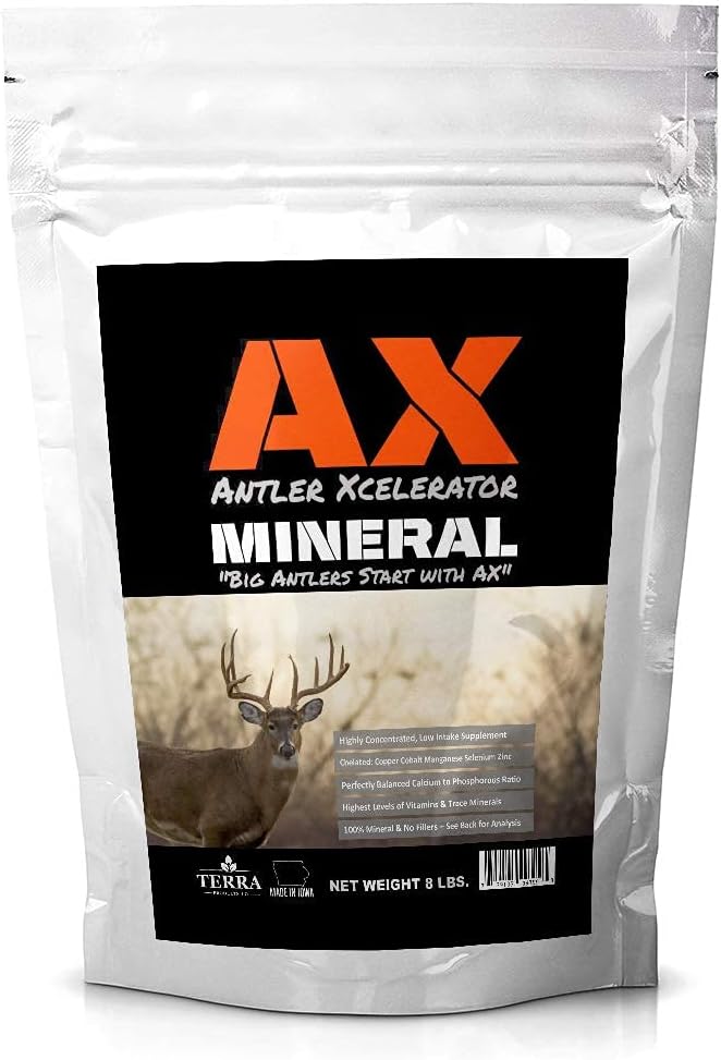 Terra Products Co. AX Deer Mineral - Antler Xcelerator for Deer