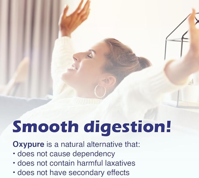 Pure &amp Healthy Oxypure Magnesium Oxide Colon Cleanser with Sodium Bicarbonate Veggie Capsules 120 Count