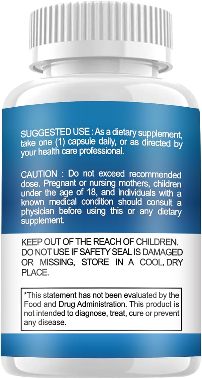 GHK-Cu Copper Peptide Supplement 120mcg Vegan &amp Gluten-Free Delayed-Release Supplement Capsules for Skin &amp Hair - 60 ct
