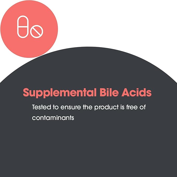 ARG Ox Bile 500 mg - Supports Fat Digestion - Delivers 500 mg Concentrated Bile Salts per Serving - Hypoallergenic &amp Vegetarian - 100 Servings - 100 Capsules