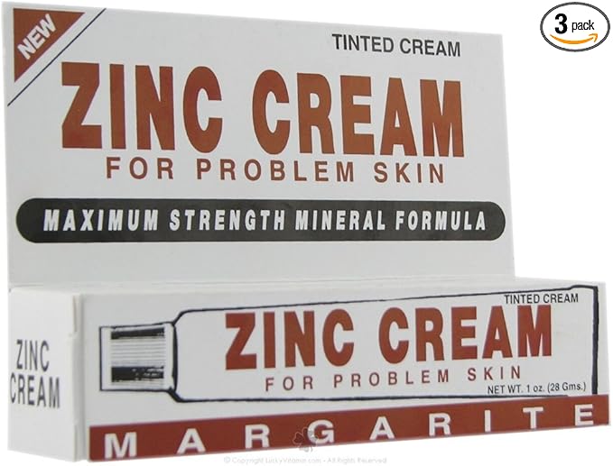 Zinc Cream 1 oz (Pack of 3)