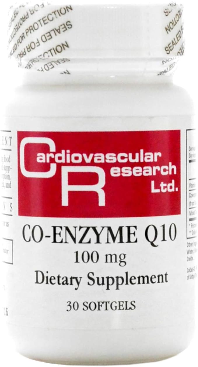 Cardiovascular Research Coenzyme Q10 100 Mg White 200 Count