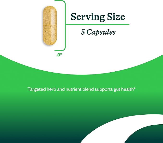 Seeking Health Gut Nutrients Digestive and Gastrointestinal Support Glutamine-Free Supplement Vegan and Vegetarian (150 Capsules)*