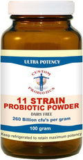Custom Probiotics - 11 Strain Powder (100 gram)