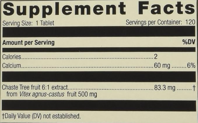 Mediherb Chaste Tree 120 Tabs