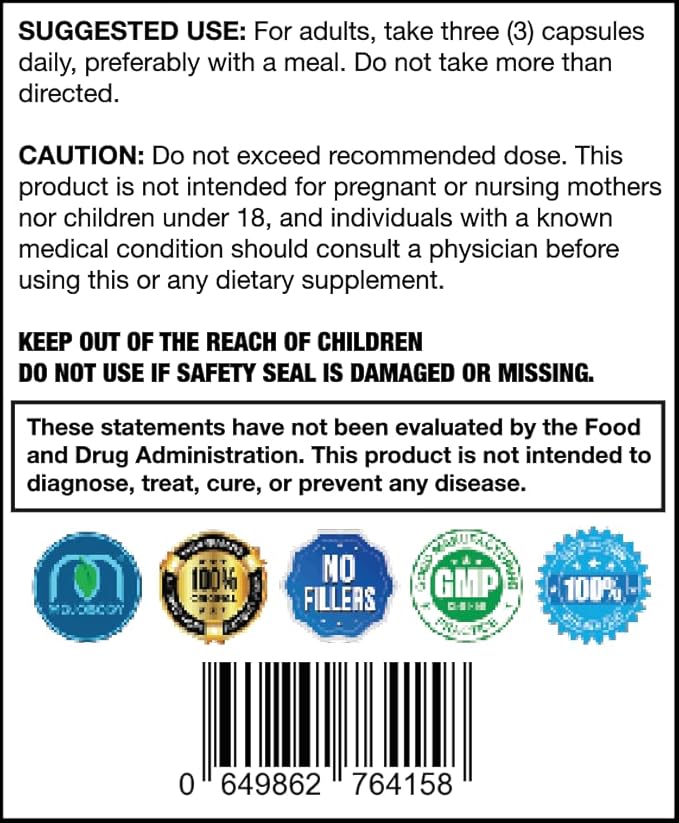 Freeze Dried Mangosteen Pericarp Capsules 2PK 1.5 Grams per Serving 90 Veggie Capsules per Bottle Xanthone Rich