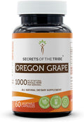 Secrets of the Tribe Oregon Grape 60 Capsules 1000 mg Responsibly farmed Oregon Grape (Mahonia aquifolium) Dried Root (60 Capsules)