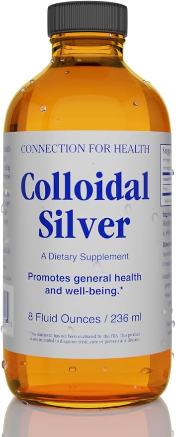 Colloidal Silver - 10 PPM - 16 oz / 8 oz / 4 oz / 2 oz - Immune Support