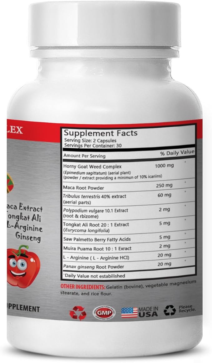 male enhancing pills increase size - MAKE MY PEPPER BIG - NATURAL MALE ENLARGEMENT Maca L-Arginine Longjack pills male performance enhancer tongkat ali for men male libido pills 2 Bot 120 Caps