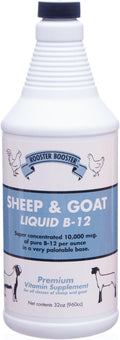 Rooster Booster B-12 Sheep and Goat Liquid 32-Ounce