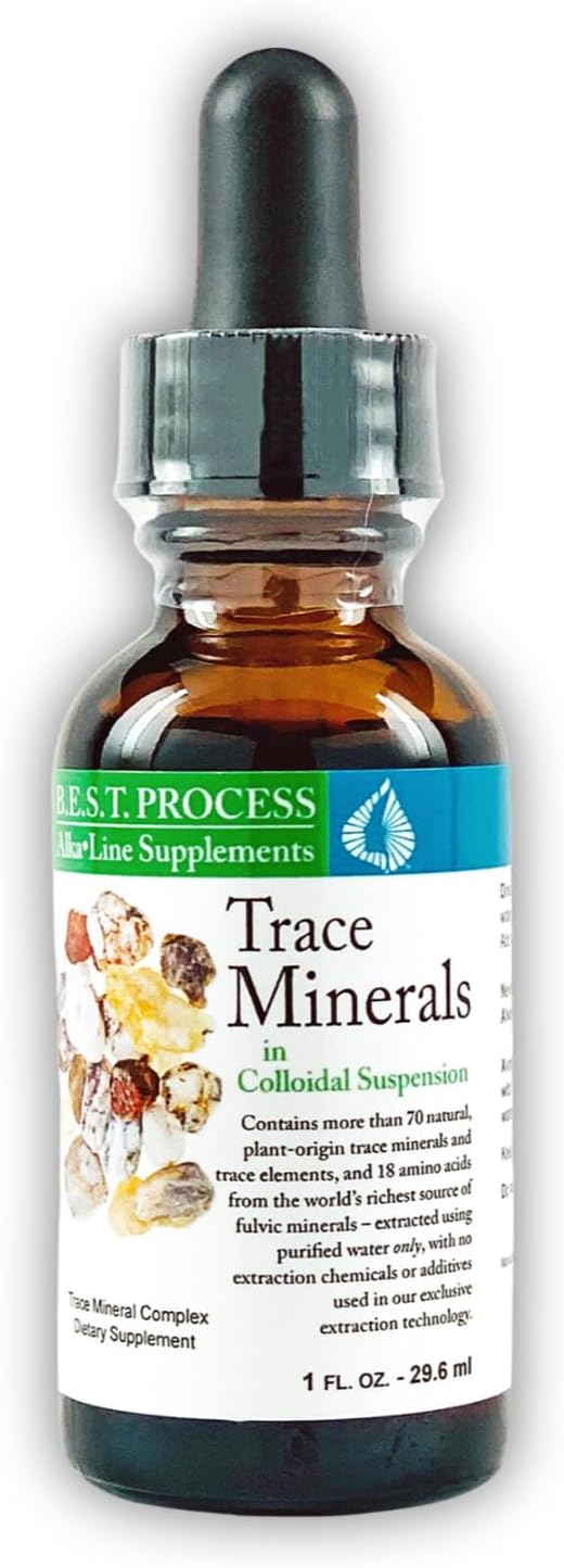 Morter Trace Minerals in Colloidal Suspension — Morter HealthSystem Best Process Alkaline — Nutrient Dense Trace Elements Fulvic Minerals &amp Amino Acids