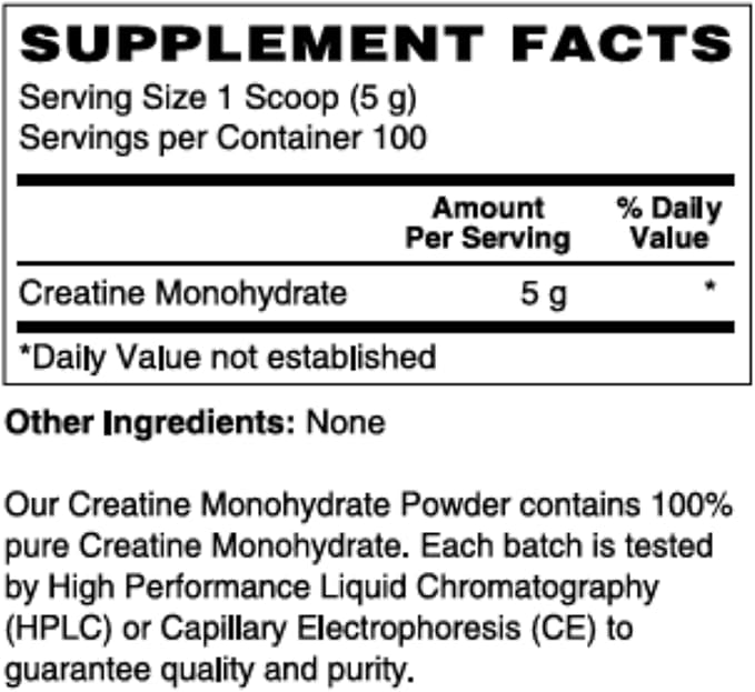 Creatine Monohydrate Powder