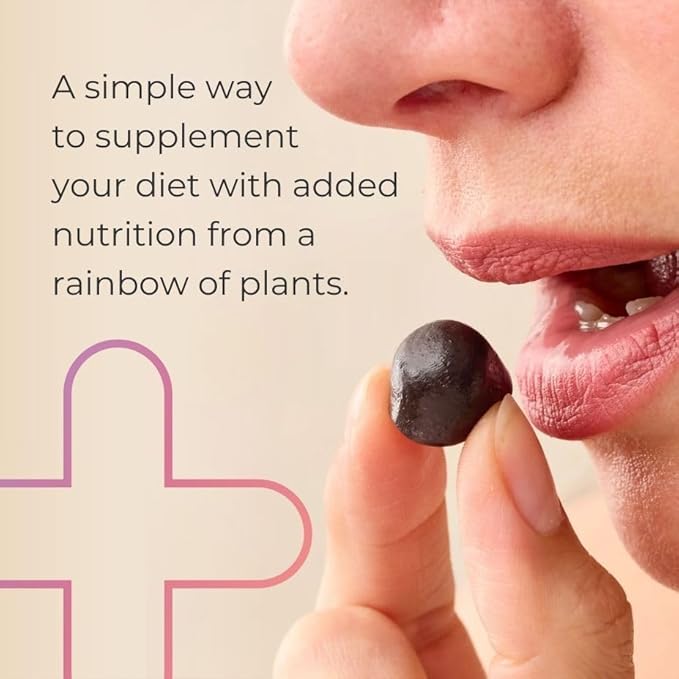 Juice Plus+ Fruit Blend Soft Chews (Chewables) - Boost Your Nutrition with 11 Fruits &amp Plant Ingredients - Vegan Gummy for Kids &amp Adults - Vitamins Whole Food Nutrition - 120 Chewables