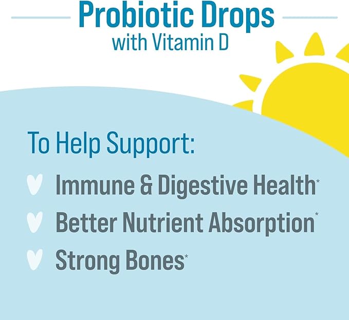 Culturelle Pro Strength Daily Probiotic Capsules Probiotics for Men &amp Women 60 Count 2 months + Culturelle Baby Immune &amp Digestive Support Probiotic + Vitamin D Drops 0-12 Months 30 Day Sup
