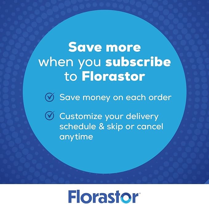 Florastor Probiotics for Digestive and Immune Health 100 Capsules Probiotics for Women &amp Men Helps Flush Out Bad Bacteria Boosts The Good with Our Unique Strain Saccharomyces Boulardii