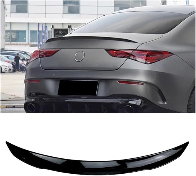 Car Trunk Tail Wing Body Kit Spoilers for Cars Trunk Wing Spoiler Compatible with Benz CLA Class C118 CLA180 2020-2022
