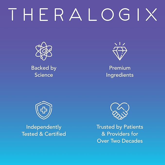 Theralogix Ovasitol Plus Metabolic Health Supplement - Myo-Inositol &amp D-Chiro Inositol+Chromium Picolinate+Alpha-lactalbumin &amp Vitamin D - 90-Day Supply - Unflavored - 180 Count