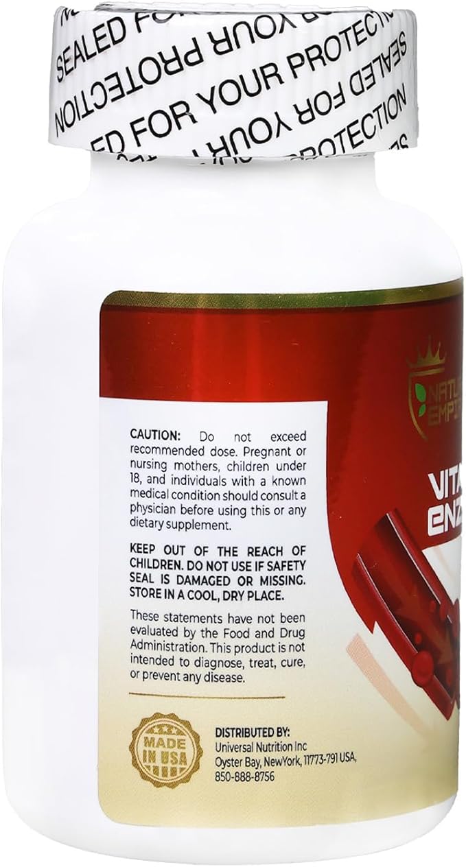Nattokinase Vascular Health Support 12 in1 Multi Enzyme Complex Supplement for Adults with BromelainQuercetinGinsenosidesOmega-3for Blood Flow &amp Endothelial Function 60 Vegan Capsules