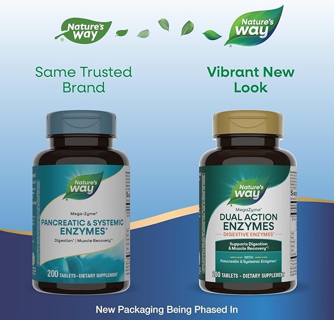 Enzymatic Therapy Mega-zyme 200 Tablets (2 Pack)