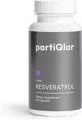 Trans-Resveratrol 500mg - High Purity Resveratrol Supplement for Anti-Aging Heart Health &amp Cellular Energy - Powerful Antioxidant &amp NAD+ Booster - 60 Veggie Capsules