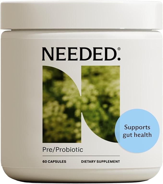 Needed. Expertly-Formulated &amp Tested Prebiotic &amp Probiotic for Prenatal Pregnancy Breastfeeding &amp Postpartum | Balance Mood Boost Immunity Healthy Microbiome for Mother &amp Baby | 6