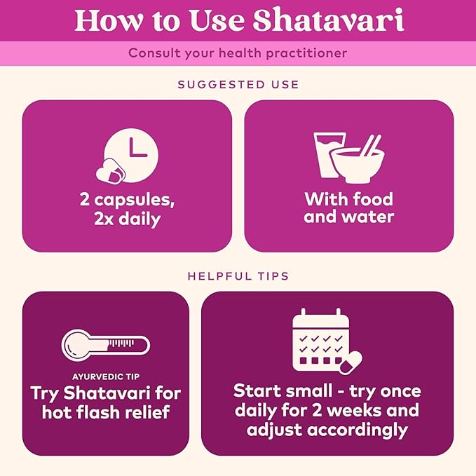 ORGANIC INDIA Shatavari Capsules - Herbal Supplement Supports Hormonal Balance Immune System Support Vegan Gluten-Free USDA Organic Supports Reproductive Health - 180 Capsules