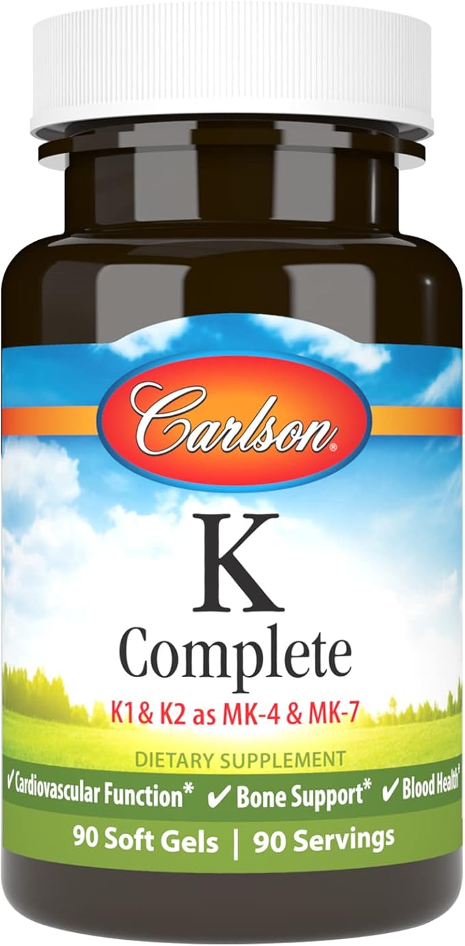 Carlson Labs K Complete Softgels 90 Count