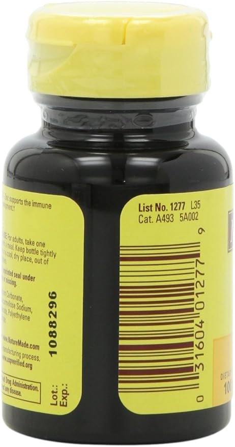 Nature Made Zinc 30mg 100 Tablets (Pack of 6)
