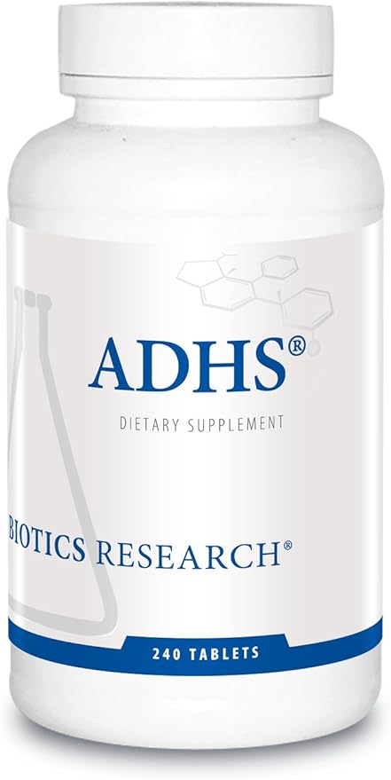 Biotics Research ADHS Adrenal Support Supports Normal Cortisol Levels Antioxidant Support More Energy Healthy Responses 240 Tablets