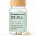 Pentadecanoic Acid Capsules C15:0 Fatty Acid Supplement – Pure Plant-Based Essential Fatty Acid - 90 Vegan Capsules (1)