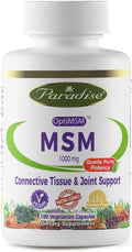 Paradise MSM. 100% OPTIMSM Original Worldwide Patented Ingredient. - 100% Naturally Extracted - No Harsh Chemicals or Solvents - 100% American Made!