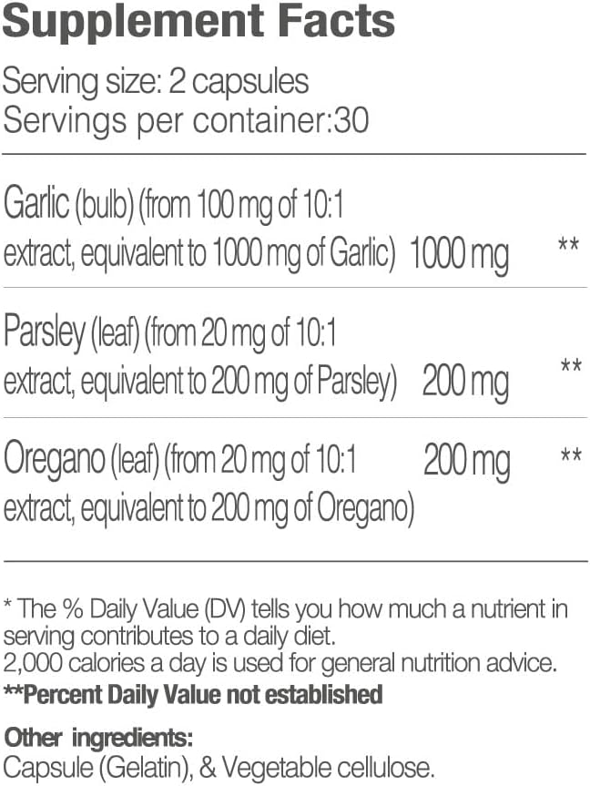 Paleolife - Oregarlix - Premium Gut Health Supplement. Microbial Balance with Premium Prebiotics - Help Keep Good Bacteria Healthy &amp Growing - 100% Natural (1-Pack)