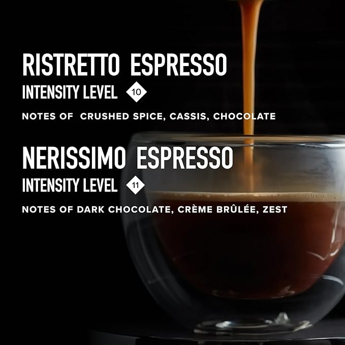Peet's Coffee Dark Roast Espresso Capsules Variety Pack Compatible with Nespresso Original Machine 100% Arabica Coffee - Intensity 10-11 40 Count (4 Boxes of 10 Espresso Capsules)