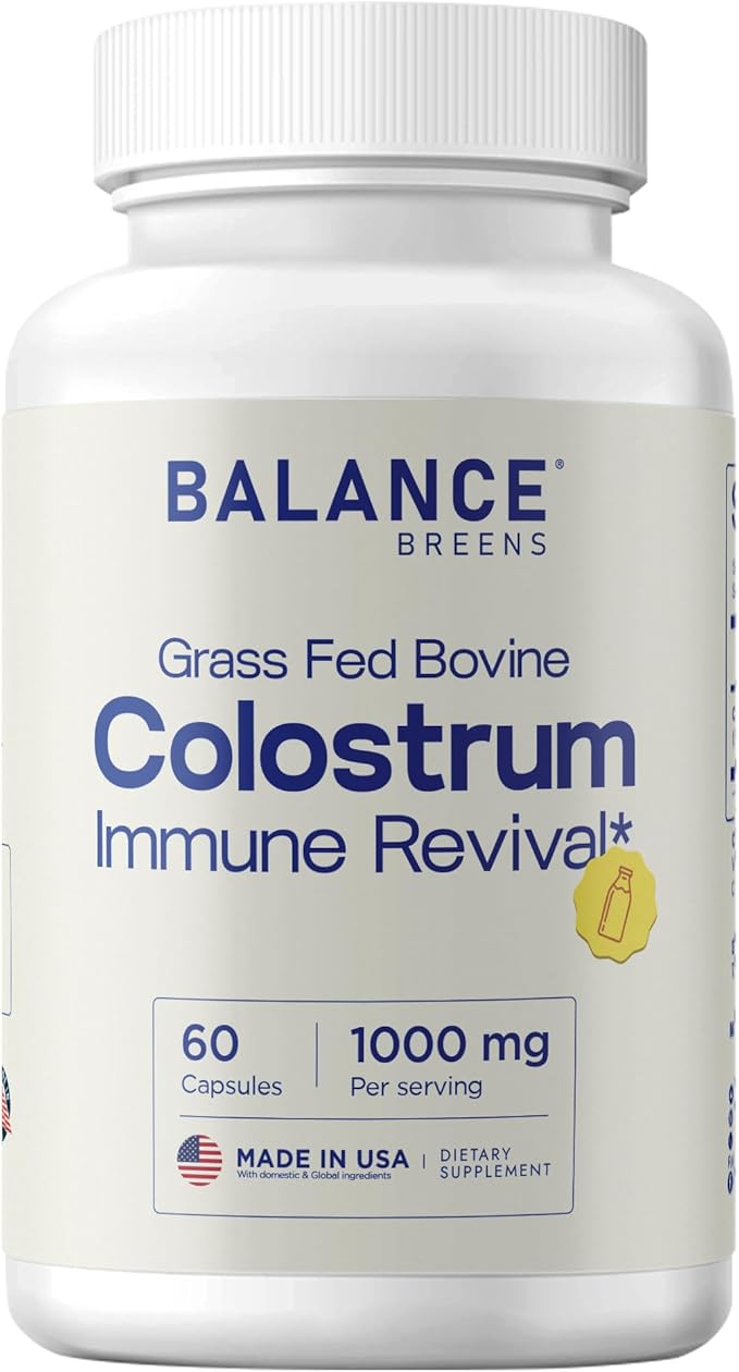 Balancebreens Bromelain Digestive Enzyme + Grass-Fed Colostrum Bundle for Gut &amp Immune Support