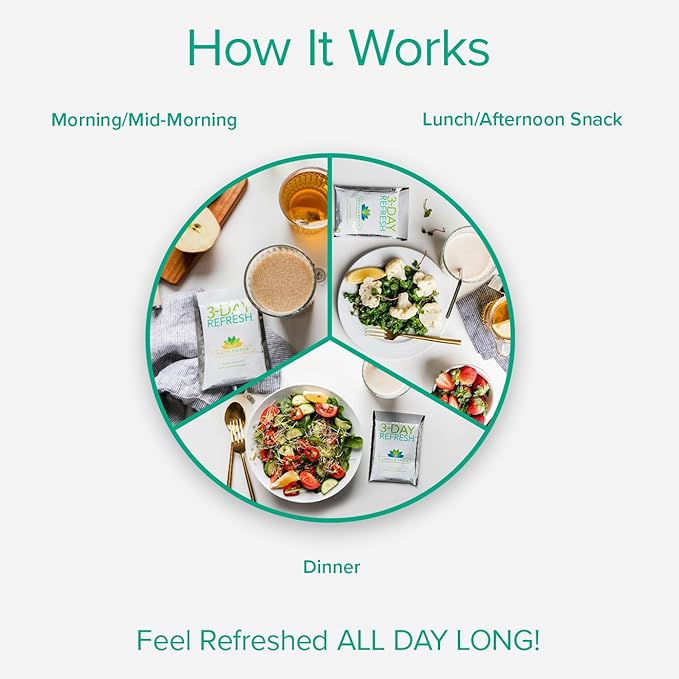 BODi 3-Day Refresh Complete Kit Vanilla Fresh Protein Shake Fiber Sweep Program Guide for Clean Eating to Lose a few Pounds Vitality &amp Wellness Cleanse Support