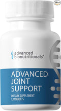 Advanced Bionutritionals Advanced Joint Support Supplement Relieve Joint Discomfort Calcium Glucosamine 5-Loxin Manufactured in The USA 120 Tablets