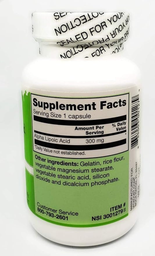 Vitacost Alpha Lipoic Acid - 300 mg - 120 Capsules