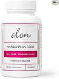 Elon Matrix Plus 3000 Biotin Vitamins for Nail Repair Strengthening and Growth (60 Day Supply)