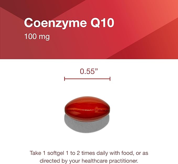 PROTOCOL FOR LIFE BALANCE CoQ10 100mg - with Vitamin E &amp Soy Lecithin - CoQ10 Supplement - Halal &amp Egg Free - 90 Softgels