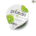 Gelatein Lime: 20 grams of protein. Sugar free. Ideal for clear liquid diets swallowing difficulties bariatric dialysis and oncology. Great pre or post-workout snack. (36 pack)