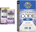 Garden of Life Dr. Formulated Probiotics Mood+ Acidophilus Probiotic Supplement &amp Vitamin Code Whole Food Multivitamin for Men Fruit &amp Veggie Blend
