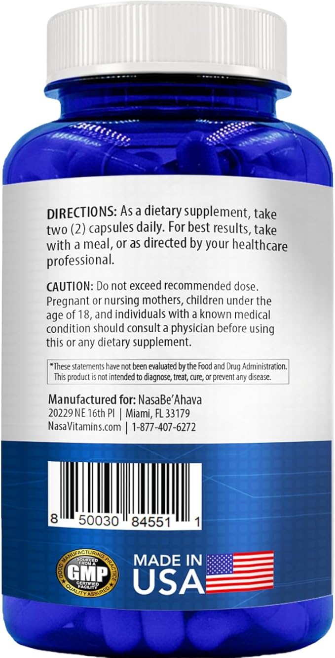 CoQ10 800mg Capsules | Vegan Friendly Coenzyme Q10 800mg from Easy Absorption Ubiquinone Supplement for Skin Heart and Energy Support | Made in The USA in cGMP Facilities (100 Servings)