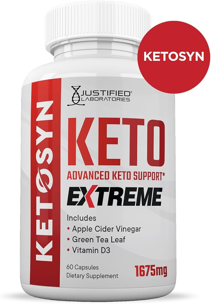 (2 Pack) Ketosyn Keto ACV Extreme Pills 1675 MG Keto Support Blend Capsule Alternative to Keto ACV Formulated with Apple Cider Vinegar Extra Virgin Olive Oil Powder Green Tea Leaf 120 Capsules