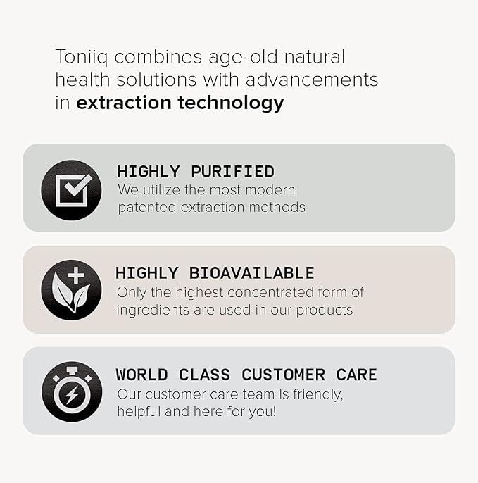 Toniiq Ultra High Purity NMN Powder - 100 Grams - 99.5% Highly Purified and Highly Bioavailable - Fully Stabilized Formula - Supports NAD+ Levels - Nicotinamide Mononucleotide Powder Supplement